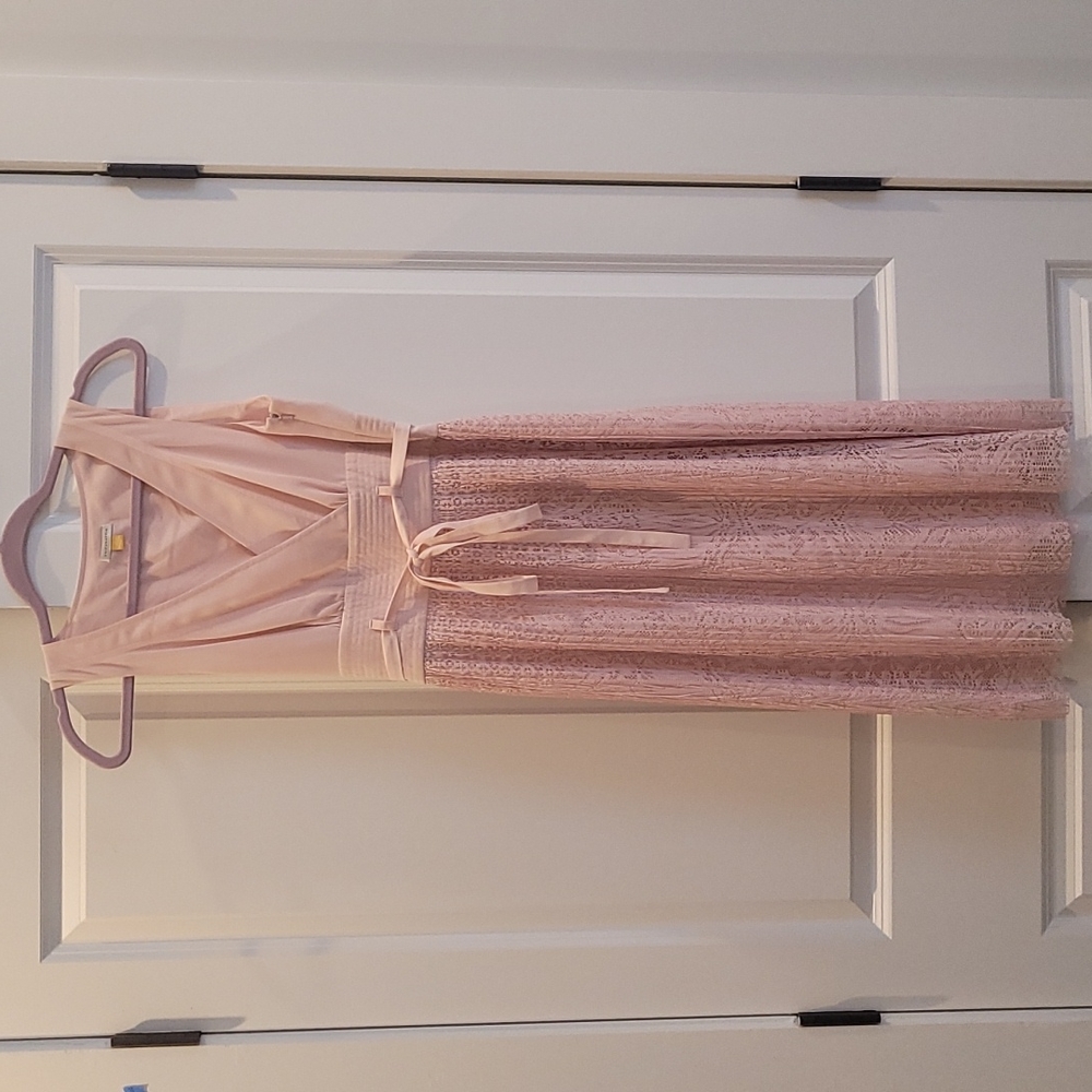 Leifsdottir Pink Midi Dress Size 0